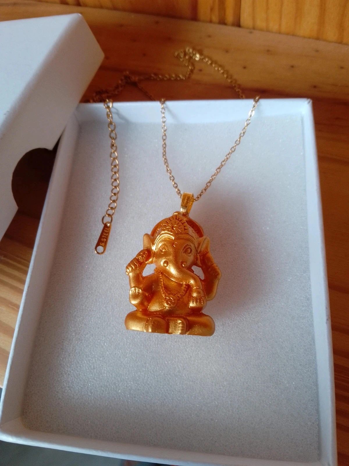 Pingente Ganesh dourado – photo 2